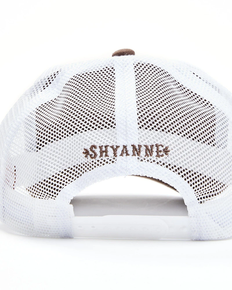 Shyanne Women's Cactus Circle Graphic Mesh-Back Ball Cap