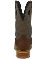 Justin Men's Marshal Waterproof Western Work Boots - Square Toe