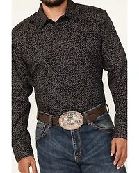 Gibson Trading Co Men's Ditsy Floral Print Long Sleeve Button-Down Western Shirt