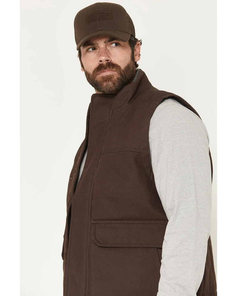 Hawx Men's Granderson Solid Duck Canvas Vest