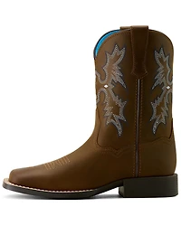 Ariat Boys' Tombstone Distressed Western Boots - Broad Square Toe