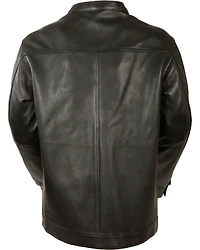 Milwaukee Leather Men's Black Club Style Shirt Jacket - Big 4X