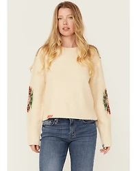 Cleo + Wolf Women's Colbie Southwestern Print Sweater