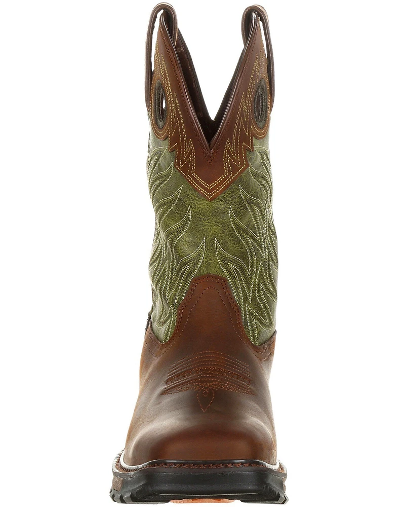 Durango Men's Maverick XP Waterproof Western Work Boots - Square Toe