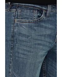 Cody James Men's FR Medium Wash Equalizer Slim Straight Stretch Denim Jeans