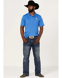 Columbia Men's Terminal Tackle Texas Flag Polo Shirt