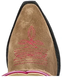 Smoky Mountain Little Girls' Magnolia Metallic Western Boots - Snip Toe
