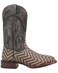 Dan Post Men's Keaton Basket Weave Performance Western Boots - Broad Square Toe