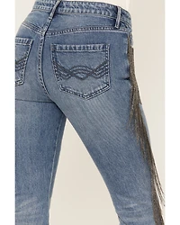 Idyllwind Women's Carlyle Place High Risin' Fringe Bootcut Jeans