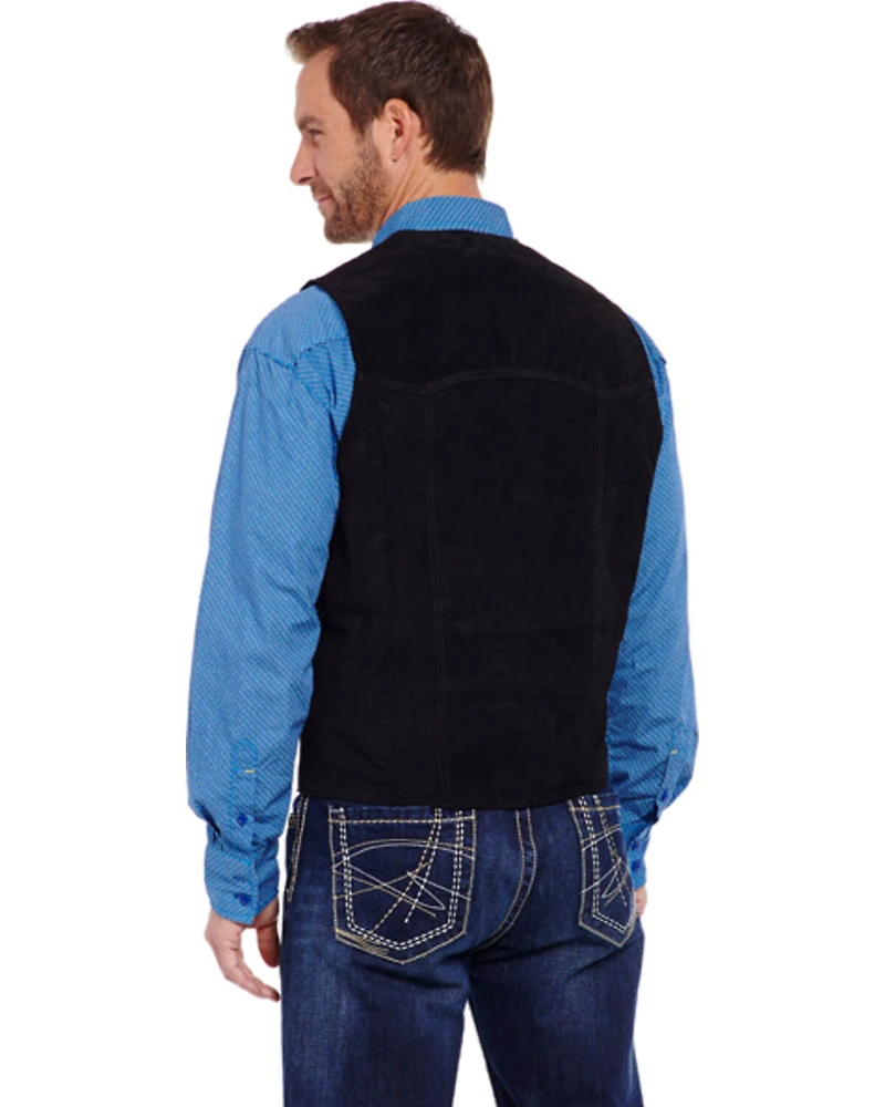 Cripple Creek Men's Suede Leather Vest
