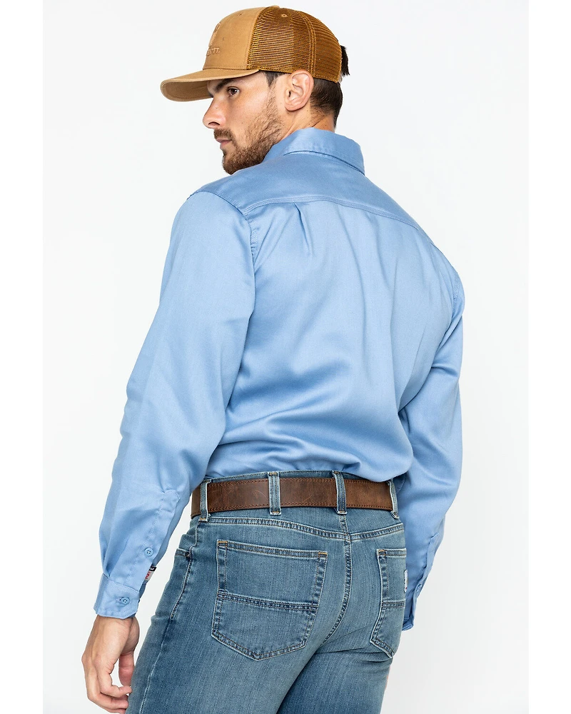 Carhartt Men's FR Dry Twill Long Sleeve Work Shirt