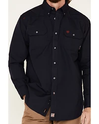 Ariat Men's FR Featherlight Long Sleeve Button Down Work Shirt