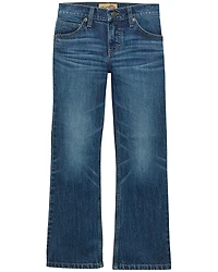 Wrangler 20X Boys' Dark Wash Slim Bootcut Stretch Denim Jeans