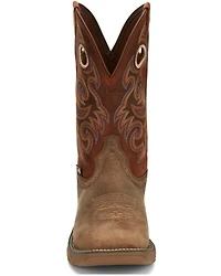 Justin Men's Rush Western Boots - Broad Square Toe