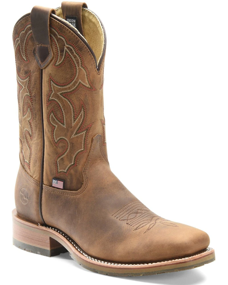 Double H Men's Anton Western Work Boots - Steel Toe