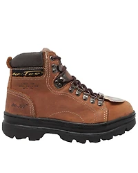 Ad Tec Women's Brown 6" Work Boots - Steel Toe