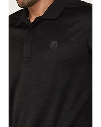 RANK 45® Men's Heeler Solid Short Sleeve Polo