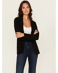 Wild Moss Sport Women's Long Sleeve Concho Button Blazer