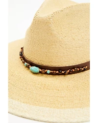 Peter Grimm Ltd Natural Banks Straw Western Fashion Hat