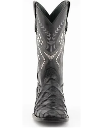 Ferrini Men's Bronco Pirarucu Print Western Boots - Stockman Square Toe