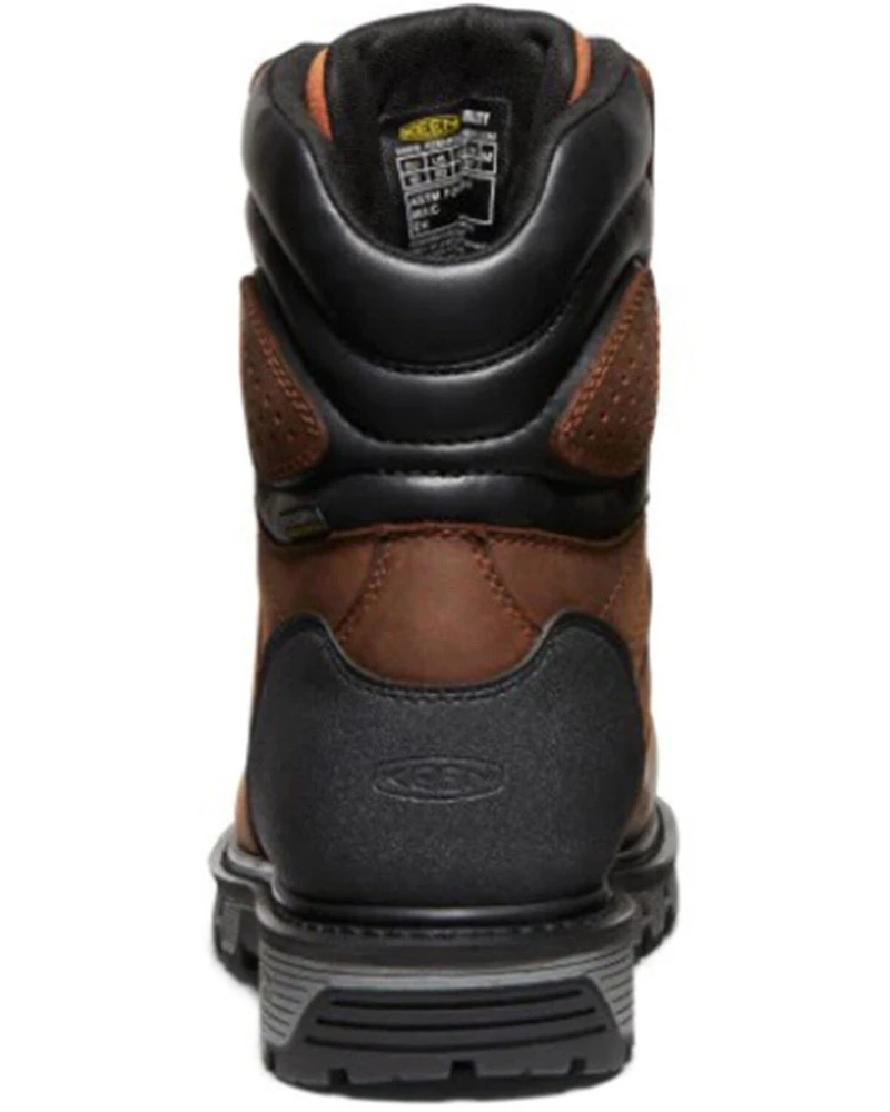 Keen Men's 8" Camden Insulated Waterproof Work Boots - Carbon Fiber Toe