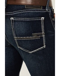 Ariat Men's M8 Dark Wash Nightingale Antelope Modern Slim Stretch Denim Jeans