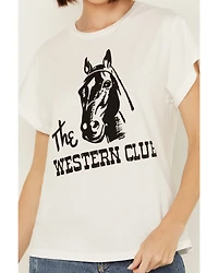 Bandit Women's Horse Western Club Short Sleeve Graphic Tee