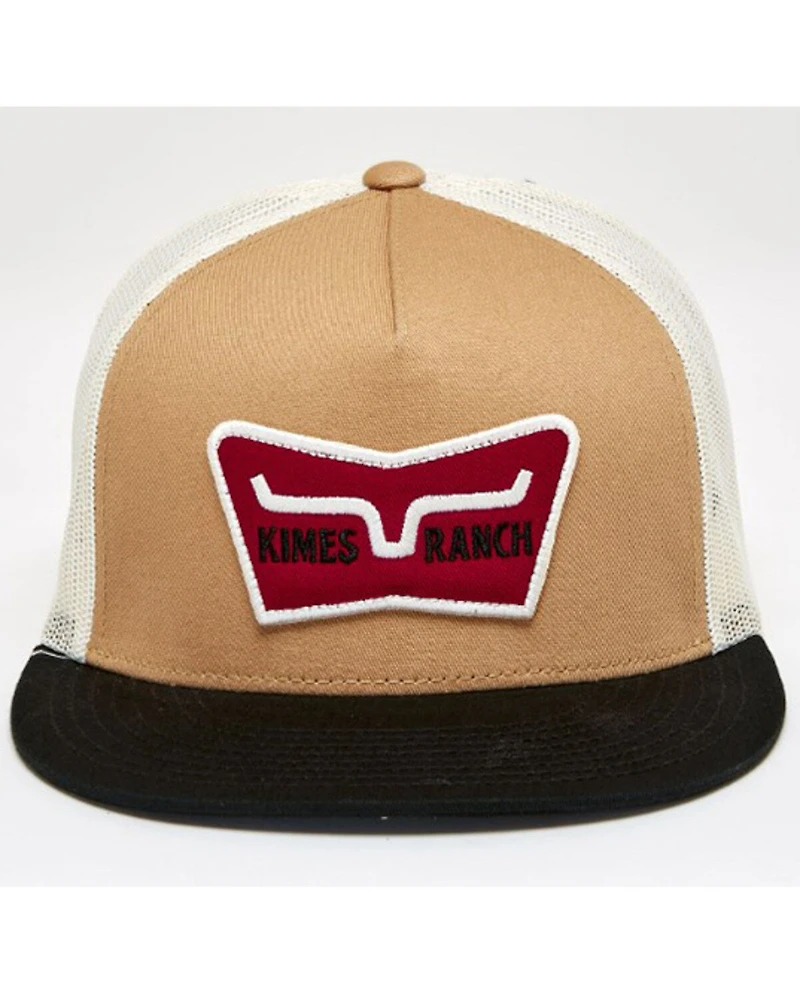 Kimes Ranch Men's Panoramic Logo Patch Work Wear Mesh Back Trucker Cap