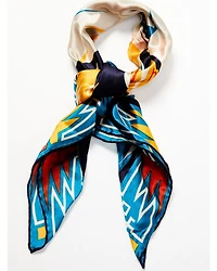 Idyllwind Women's Riverpoint Pass Turquoise Silk Scarf