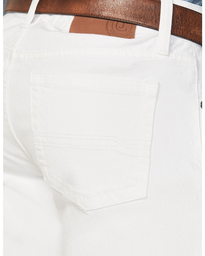 Cody James Men's Blanco Wash Jackson Slim Straight Stretch Denim Jeans