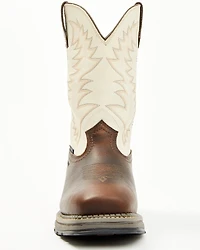 Cody James Men's 11" Tyche Palace Pull-On Waterproof Work Boots - Composite Toe
