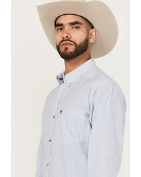 Ariat Men's Dayne Mini Striped Long Sleeve Western Shirt