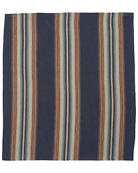 Pendleton Wyeth Falls Denim Linen Throw Gift Pack - 2 Piece