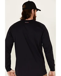 Ariat Men's FR Air Henley Long Sleeve Work Shirt