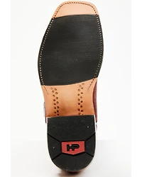 Horse Power Men's Suede Western Boots - Square Toe