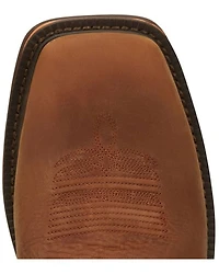 Justin Men's Resistor Russet Waterproof Western Work Boots - Nano Composite Toe