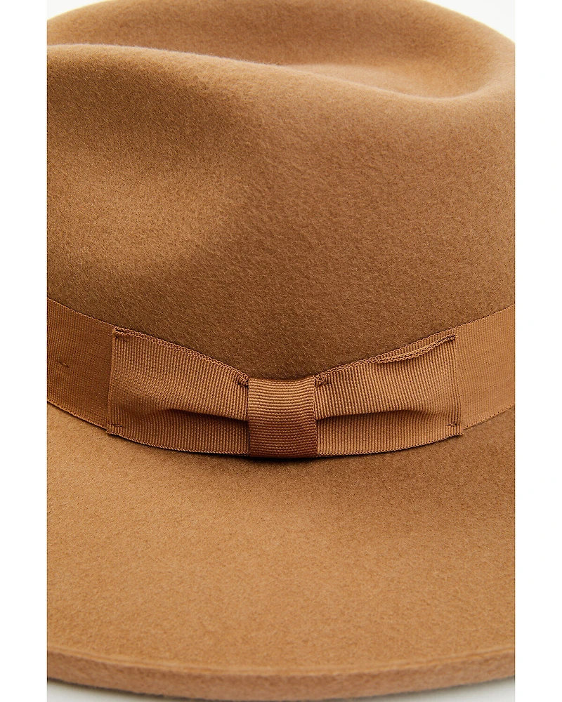 Shyanne Women's Pencil Roll Felt Western Fashion Hat
