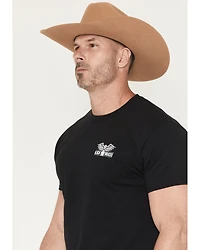 Kick Brass Men's Because Of The Brace Short Sleeve Graphic T-Shirt