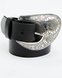 Shyanne Women's Asymmetric Buckle Leather Belt