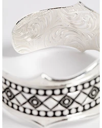 Montana Silversmiths Women's Phases of the World Cuff Bracelet