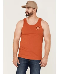 Brixton Men's Circle Logo Graphic Crest Tank