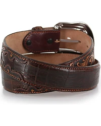 Tony Lama Men's Pinto Classic Leather Belt