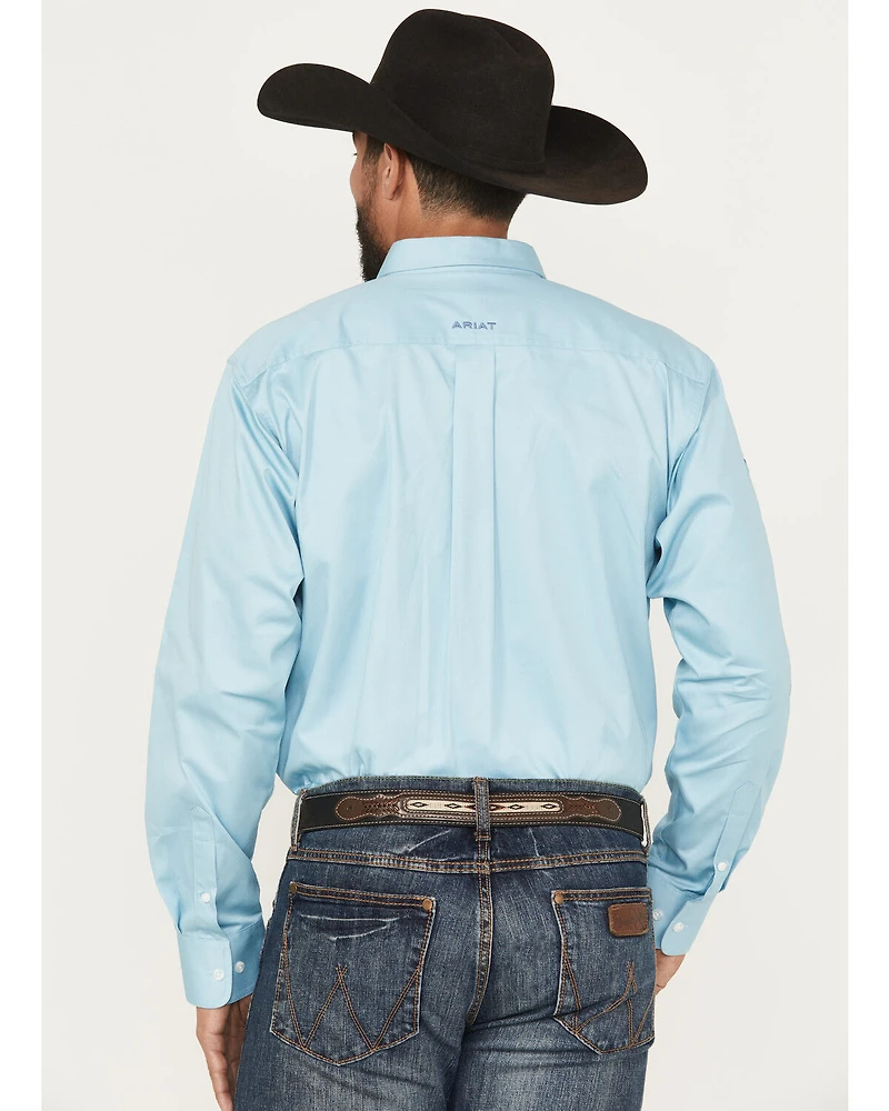 Ariat Men's Team Logo Long Sleeve Button-Down Western Shirt