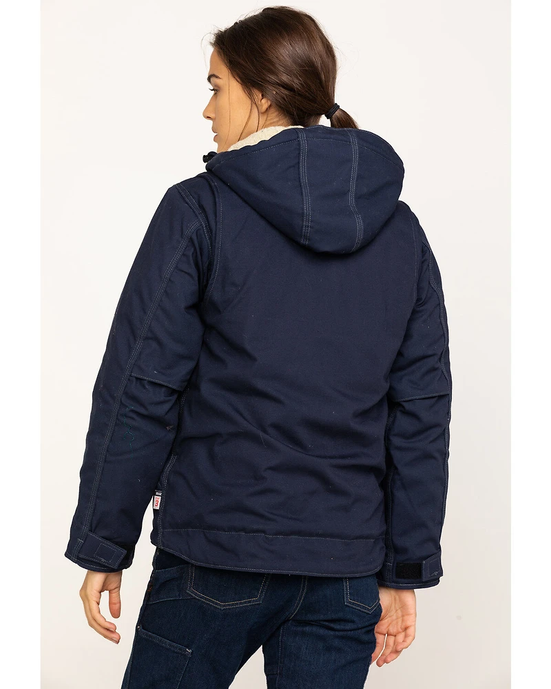 Carhartt Women's FR Full Swing Quick Duck Sherpa-Lined Jacket