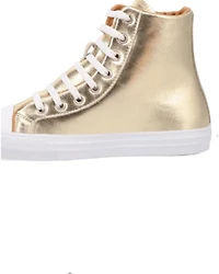 Dingo Women's Knarly Metallic High Top Sneaker