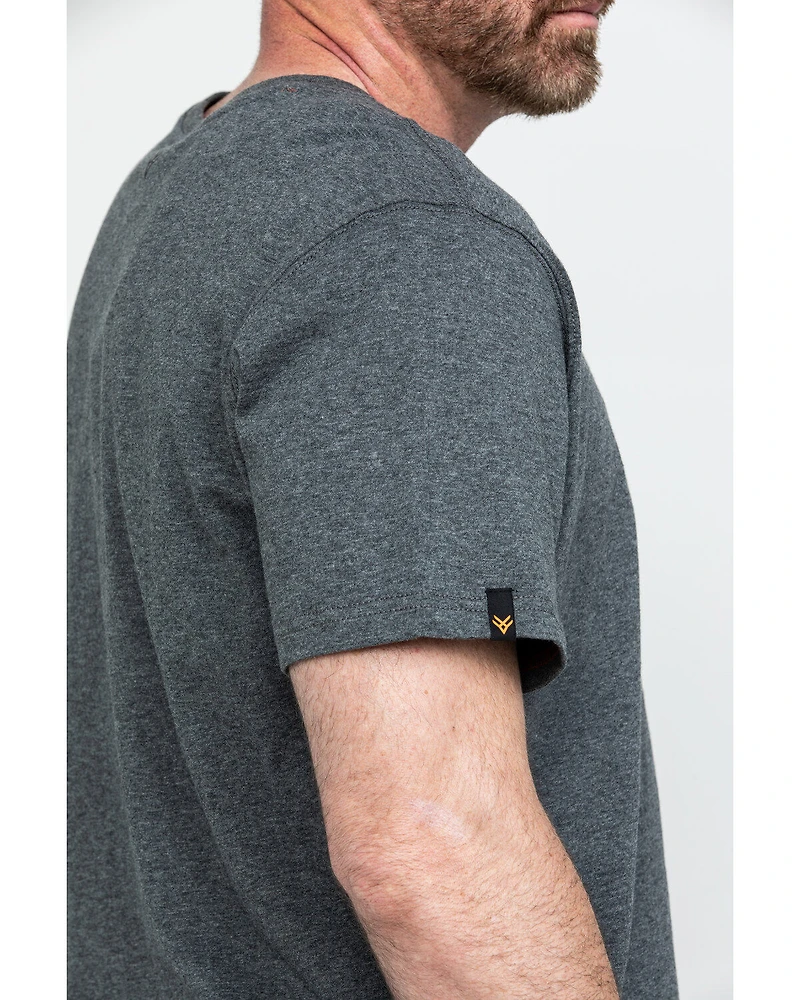 Hawx Men's Pocket Crew Short Sleeve Work T-Shirt - Tall