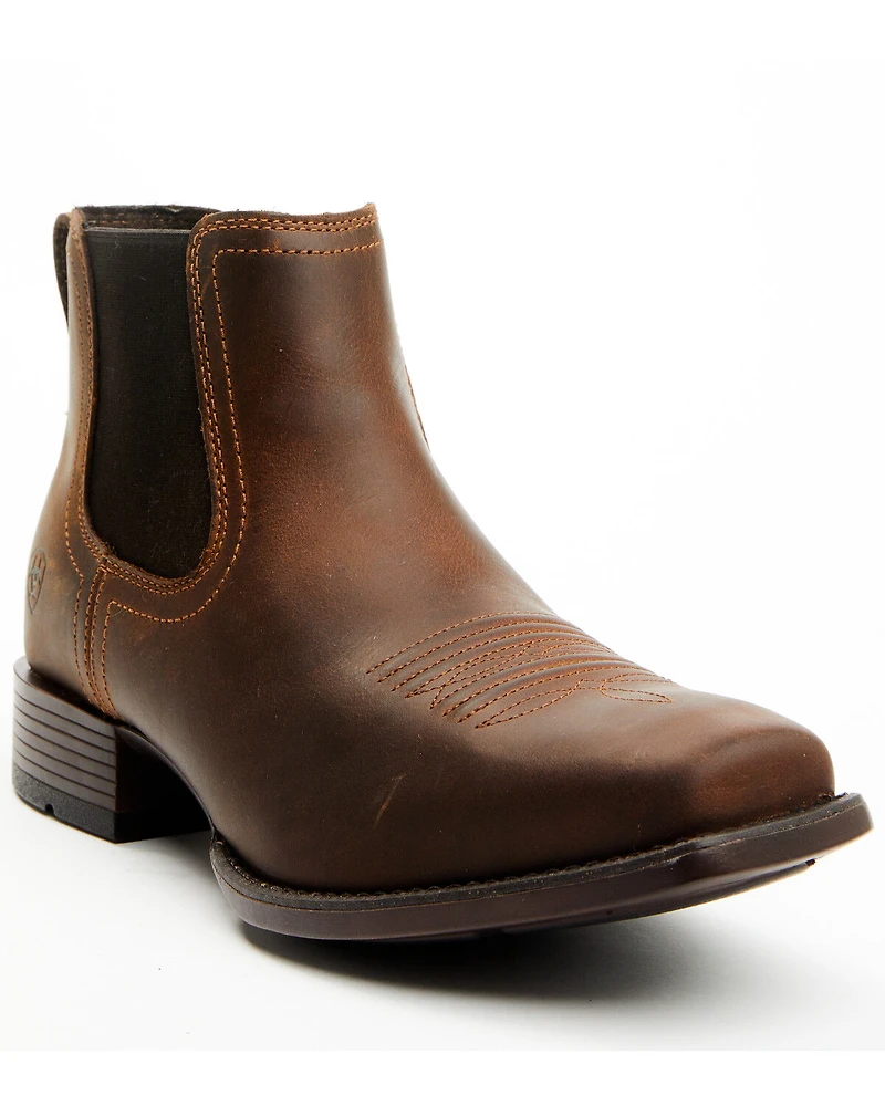 Ariat Men's Booker Ultra Chelsea Boots - Square Toe