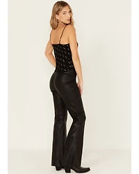 Idyllwind Women's Lindsay Leather Flare Pants