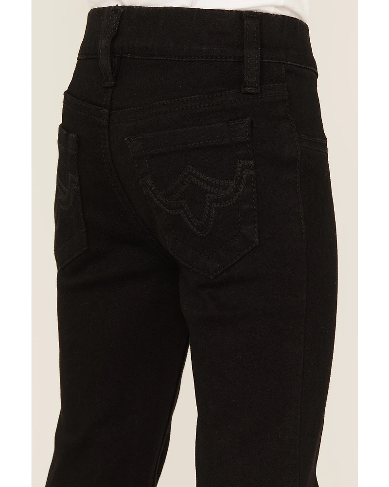 Shyanne Girls' Pull-On Super Stretch Denim Flare Jeans