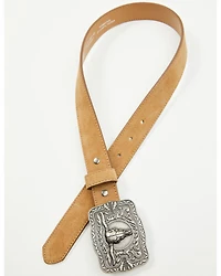 Cody James Boys' Rustler Steerhead Buckle Belt
